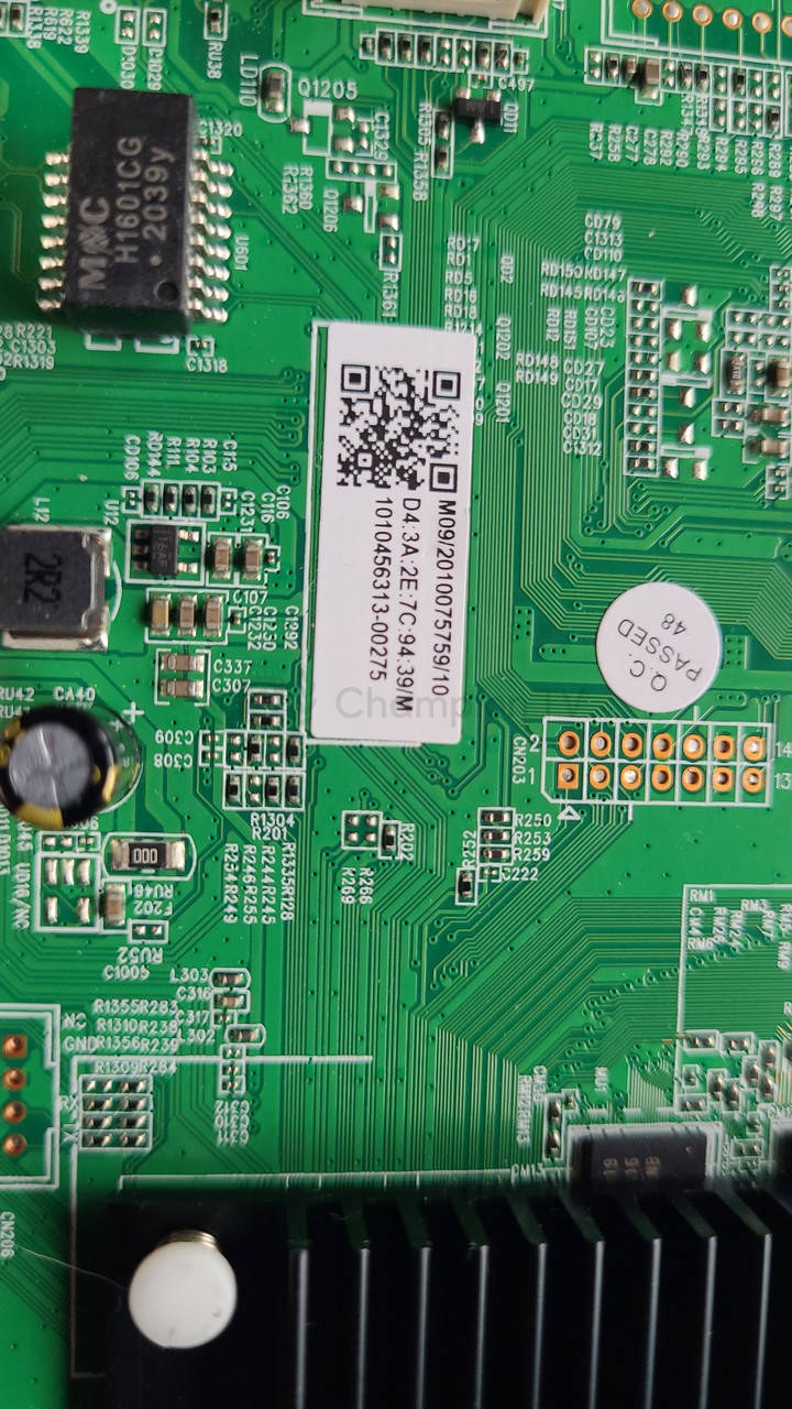 KIVI 43U710KB M09/2010075759/10 43" системна плата mainboard, нова