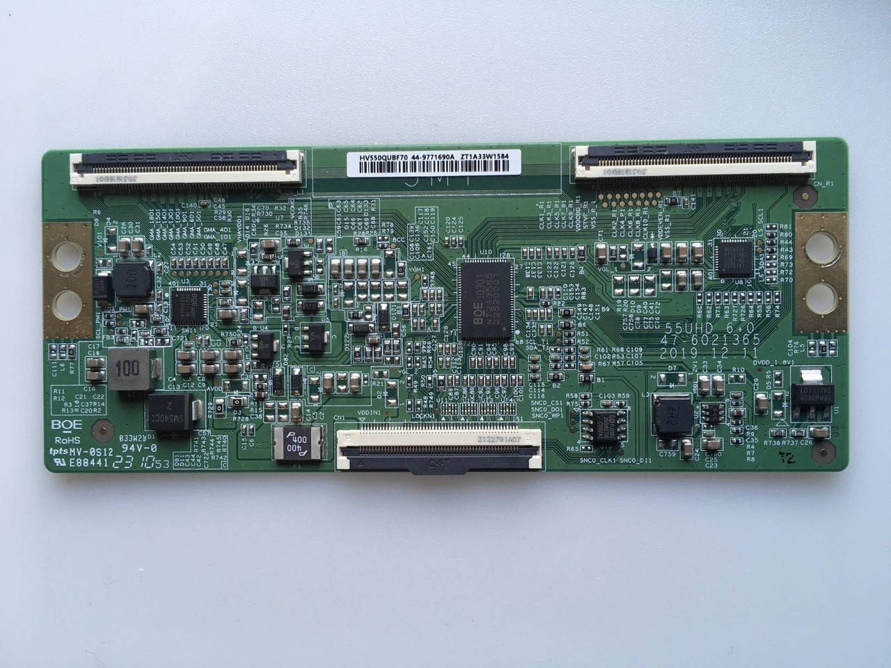 T-con тикон BOE 47-6021365 HV550QUBF70 55" для Philips 55PUF7065 / Toshiba 55UK3C63DB плата матриці, нова