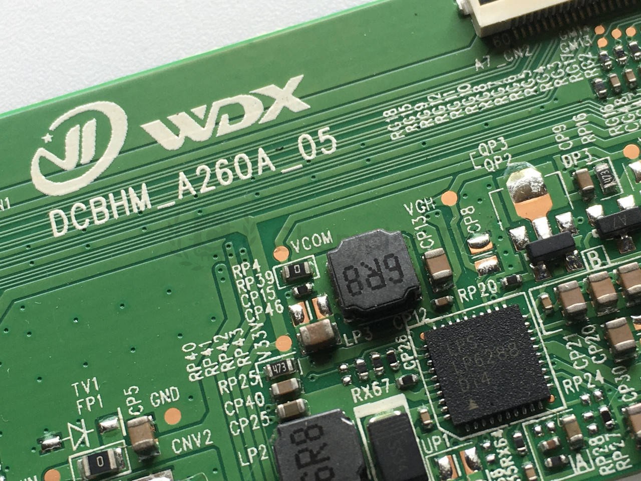 T-con тикон WDX DCBHM_A260A_05 для HV490FHB-N80 / HV430FHB-N10 (49" / 43") плата матриці, новий