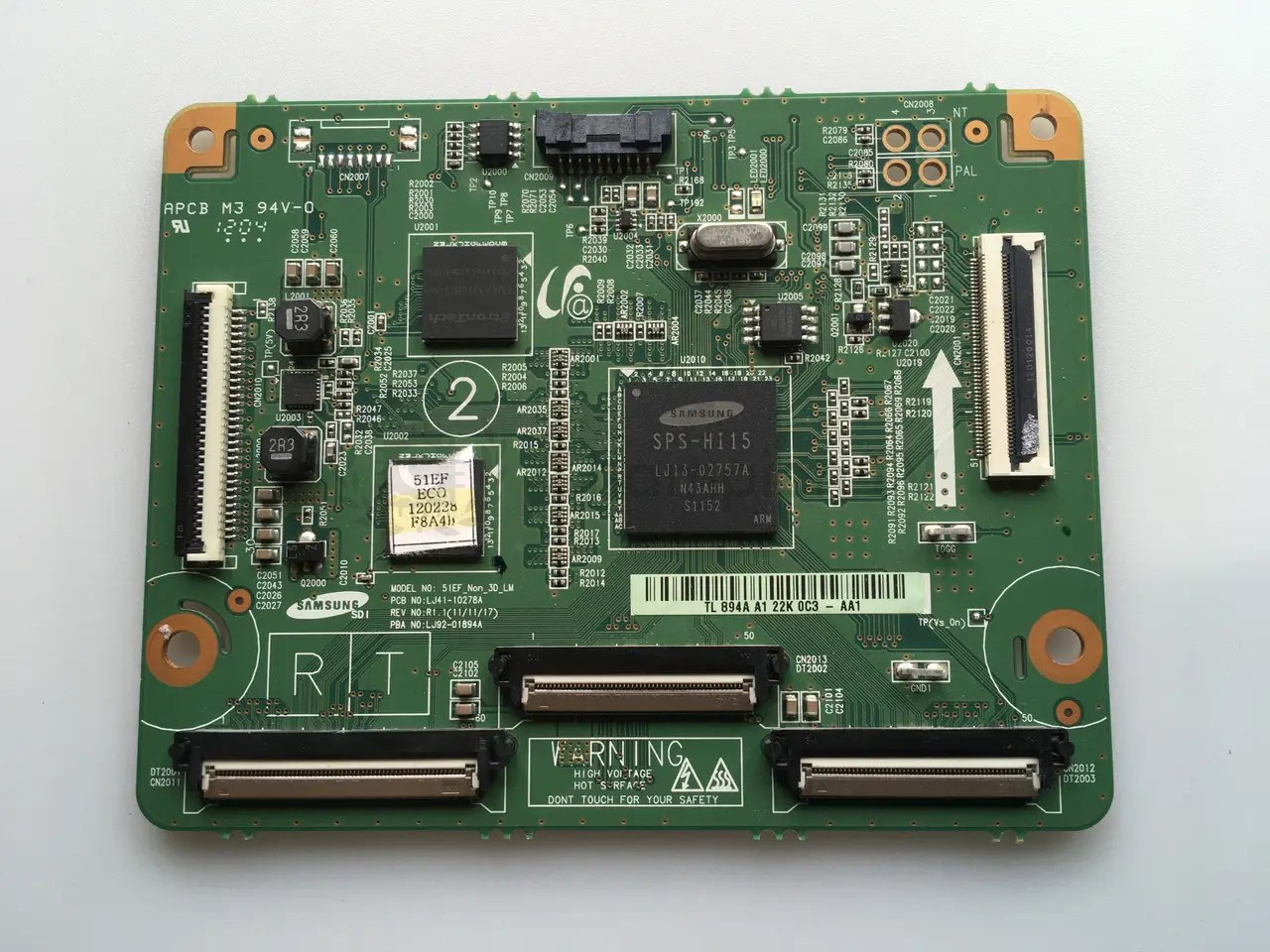 T-con тикон Samsung LJ41-10278A для Samsung PN51E530 / PN51E535 (51") плата матриці, б/у
