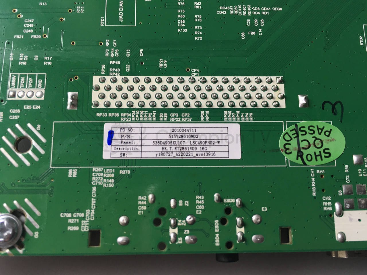 Kivi 49UP50GU 515Y28610M02 49" системна плата mainboard, нова