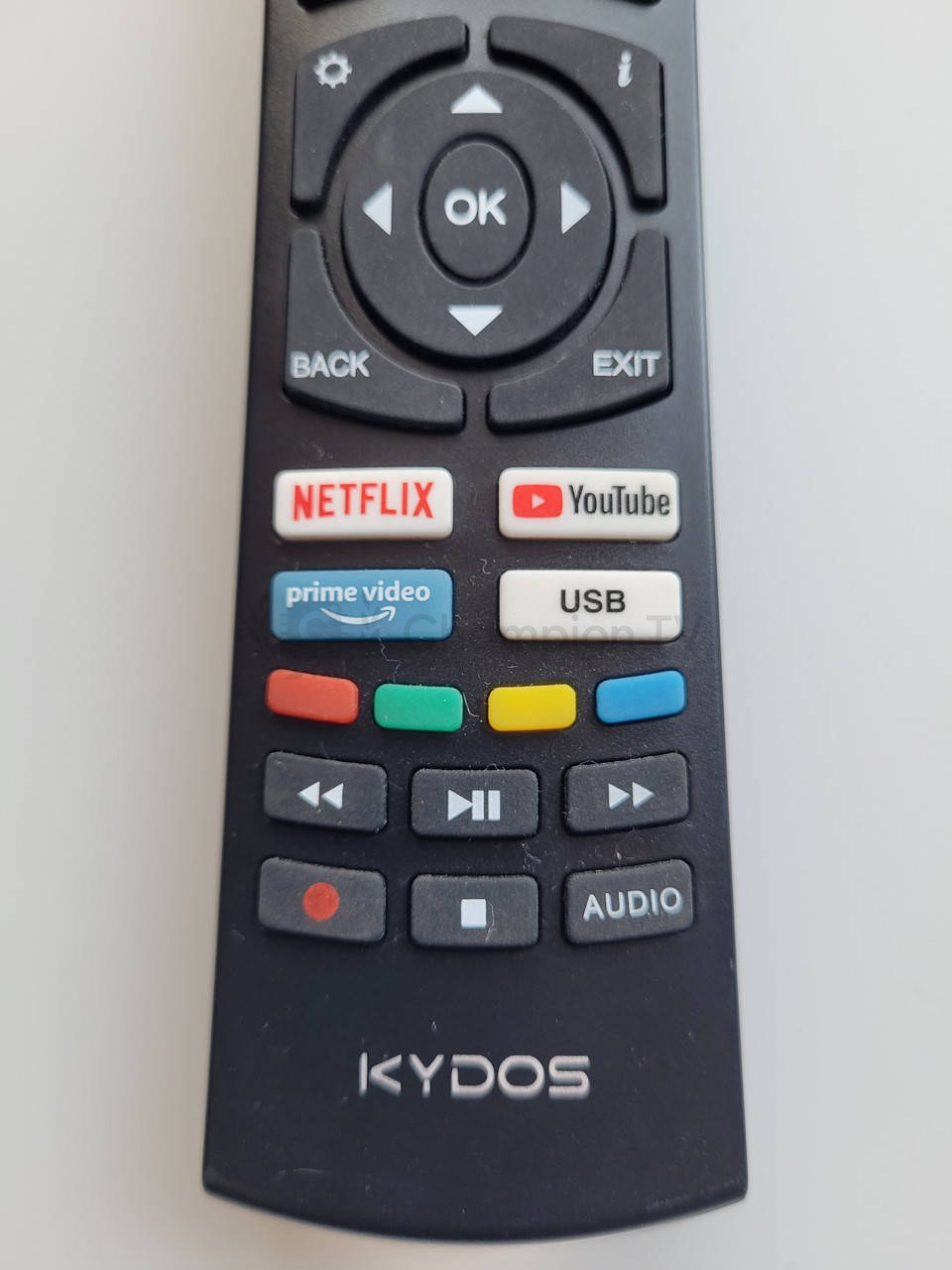Пульт KYDOS дистанційного керування для Android Smart TV (Netflix/YouTube/Prime Video), новий