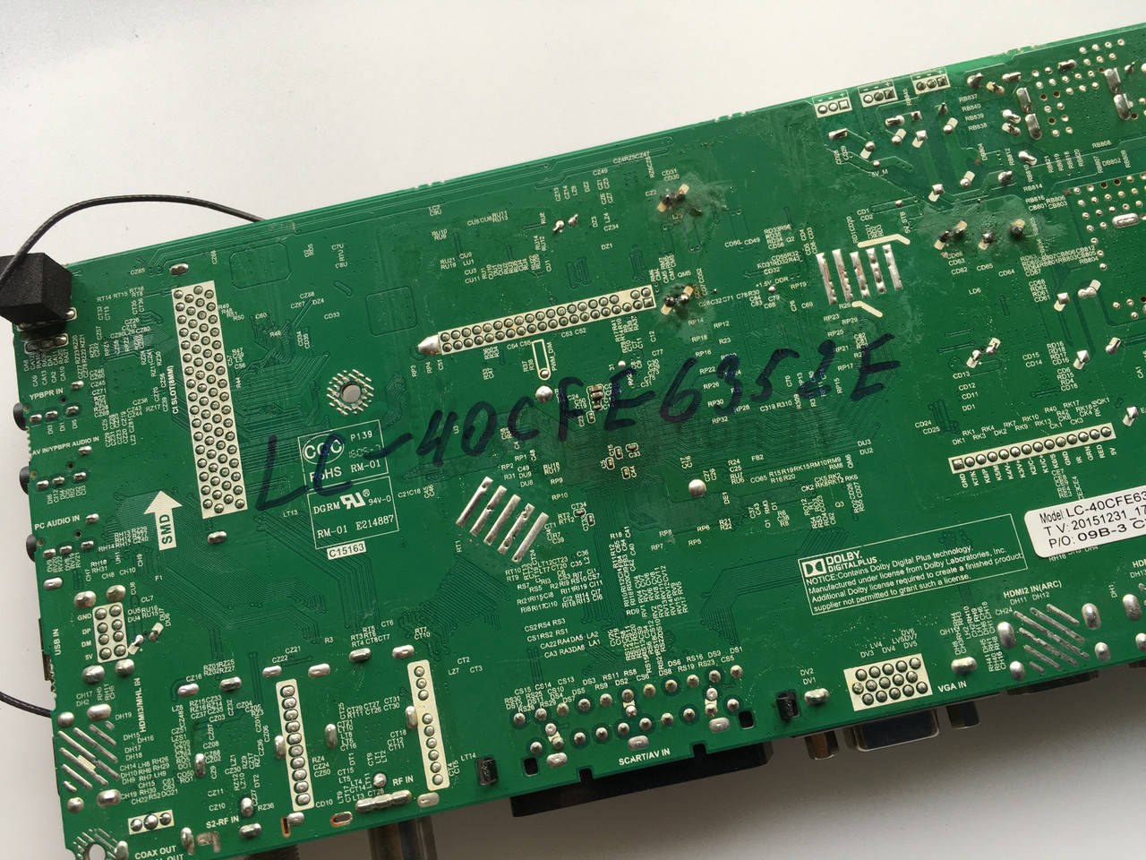 Системна плата Sharp LC-40CFE6352E TP.MS6308.PB711 40" mainboard, б/у