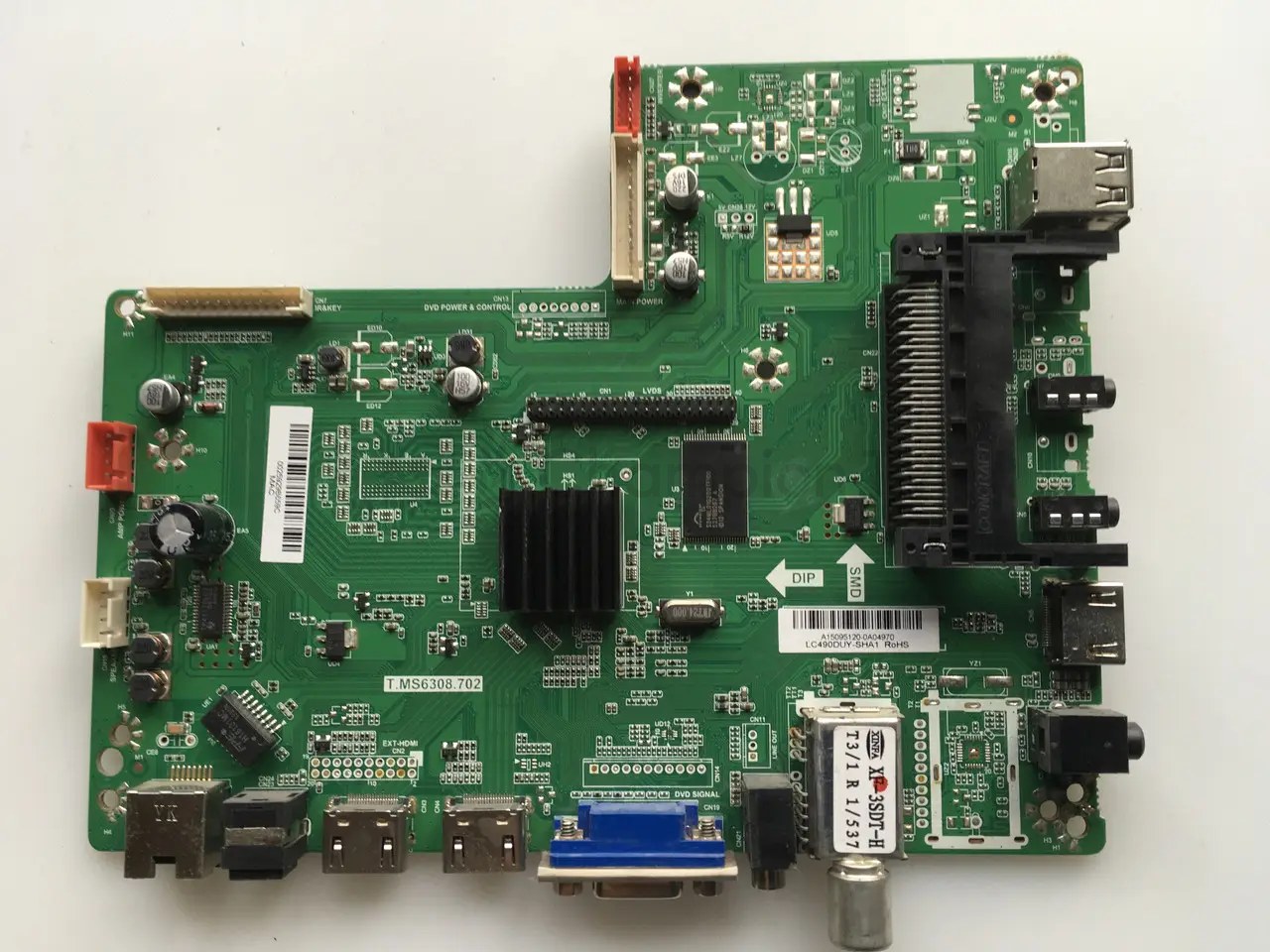 Sharp LC-49CFE5001E T.MS6308.702 49" системна плата mainboard (системная плата), б/у