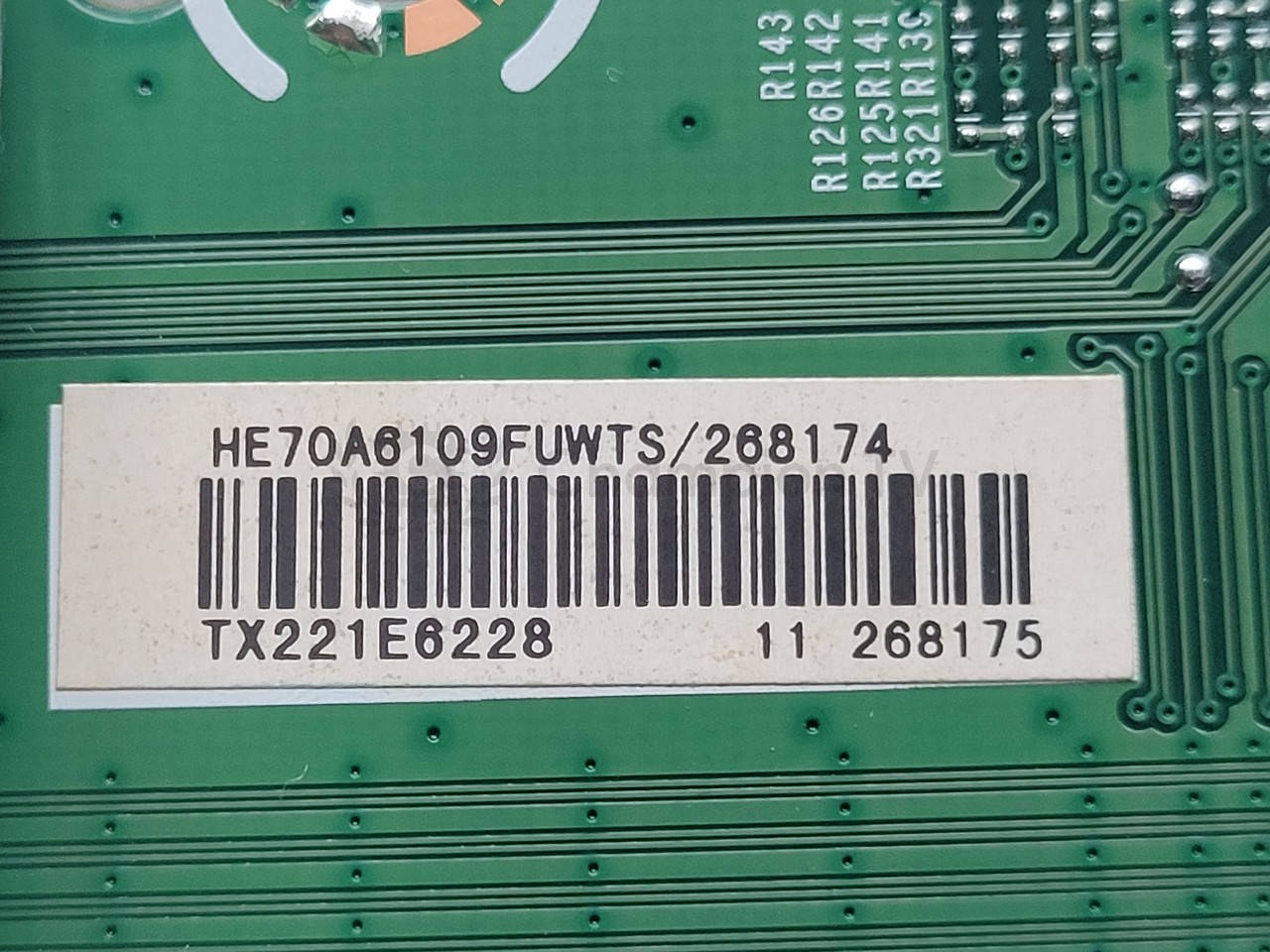 T-con тикон Hisense RSAG7.820.10019/ROH для Hisense 70A7100F / 70AE7010F / 70AE7000F (70") плата матриці, нова