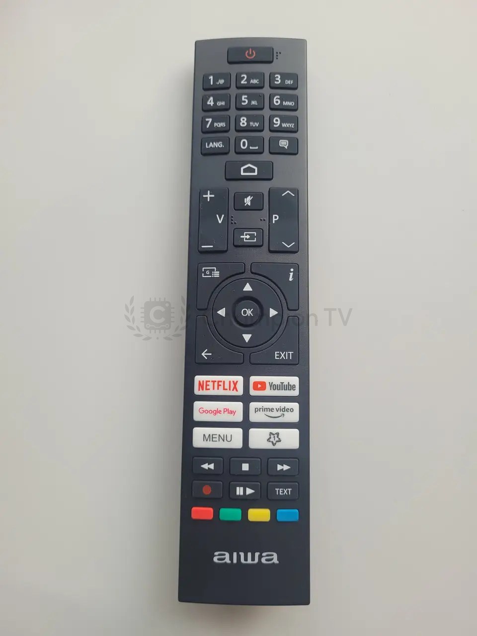 Пульт Aiwa RC45157 дистанційного керування для Aiwa LED-558UHD / 55QS8503UHD, новий