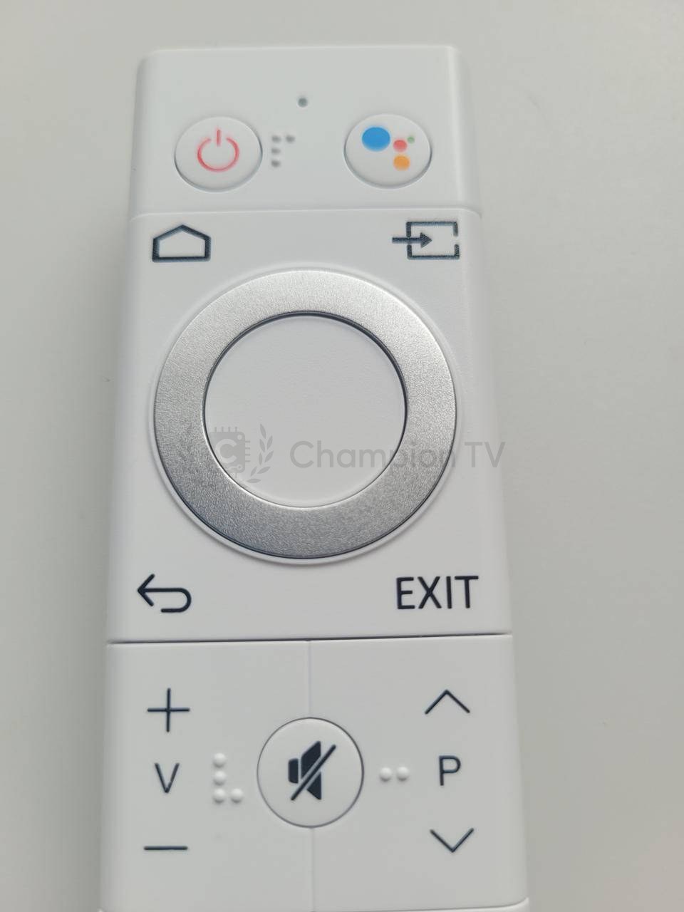Пульт Aiwa RC2055 дистанційного керування Smart Android TV (Google Assistant, Netflix, YouTube), новий оригінал