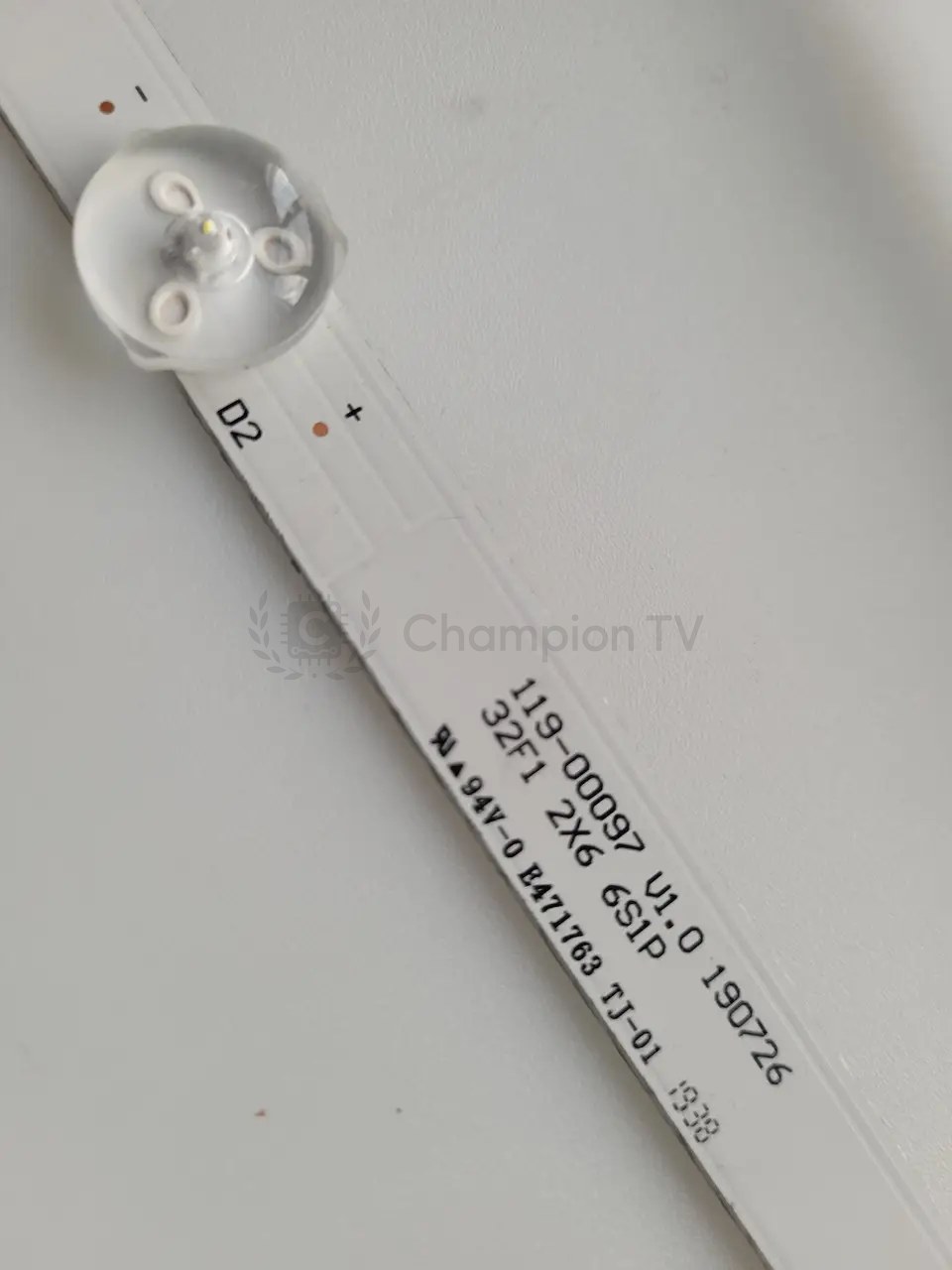 LED-підсвітка комплект 2 планки 119-00097 32F1 2X6 6S1P HS-3080532F10DTZ001-BA22 32 дюйми (подсветка), б/у
