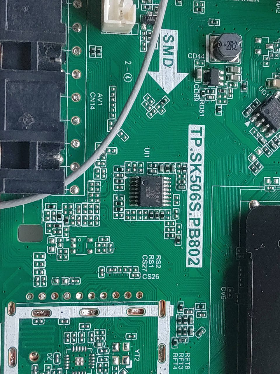Системна плата SAMSUNG TP.SK506S.PB2 Android TV mainboard 42", новий