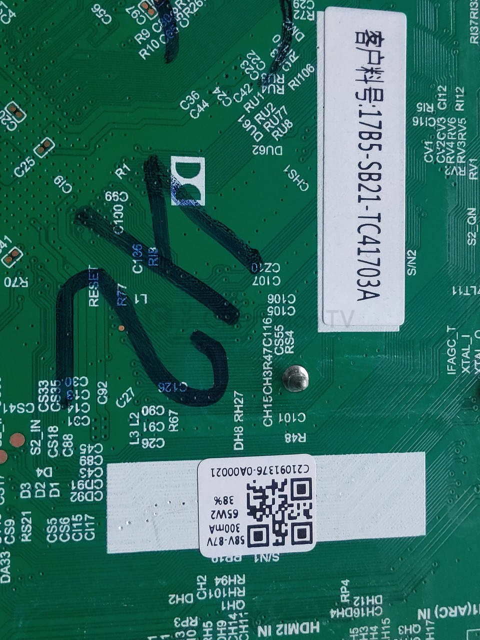 Системна плата SAMSUNG TP.SK506S.PB2 Android TV mainboard 42", новий
