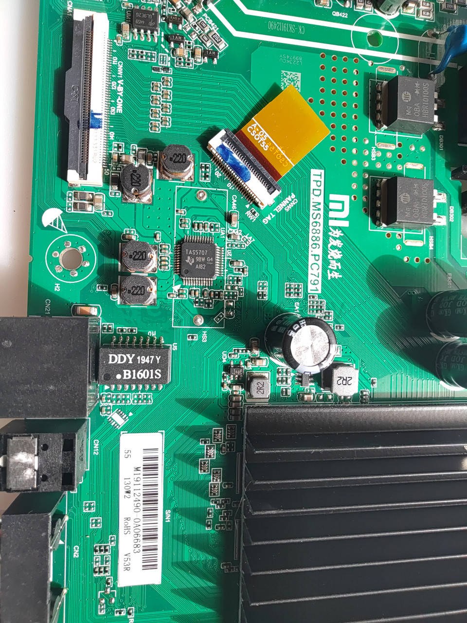 Системна плата XIAOMI L55M5-5ARU TPD.MS6886.PC791 55" mainboard, новий