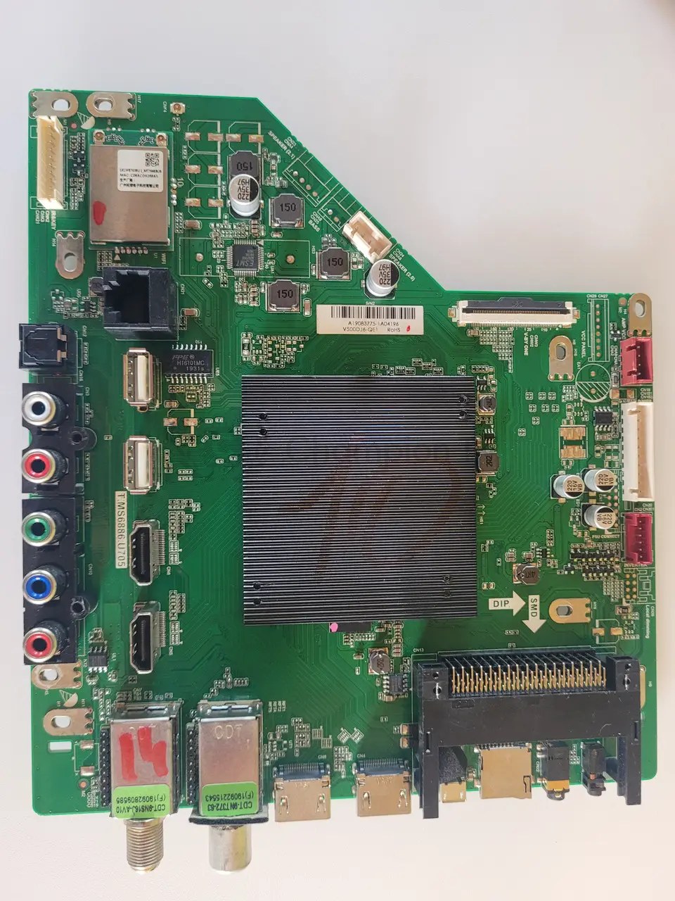Системна плата Sharp LC-50UK7253E T.MS6886.705 50" mainboard, робочий стан