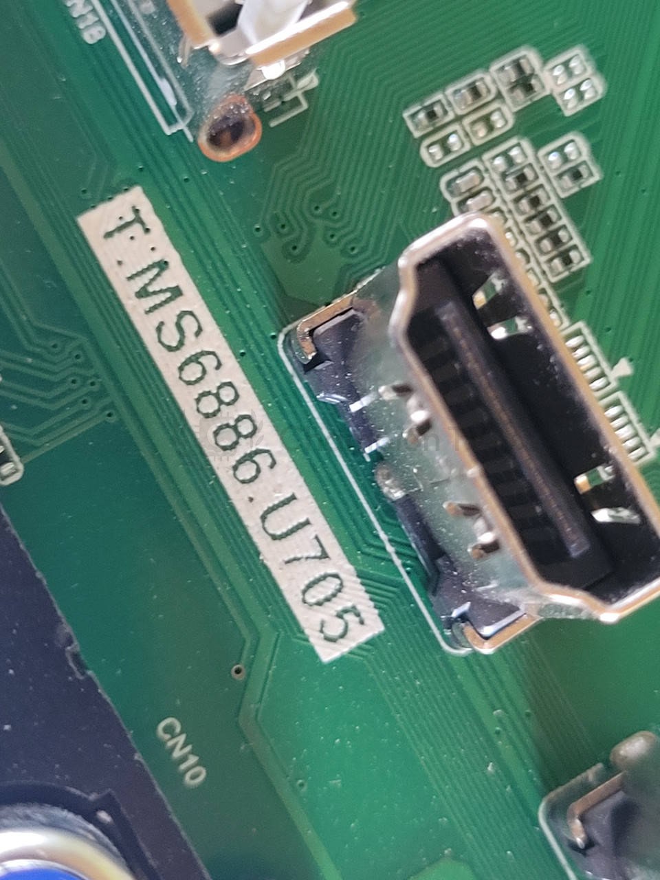 Системна плата Sharp LC-50UK7253E T.MS6886.705 50" mainboard, робочий стан