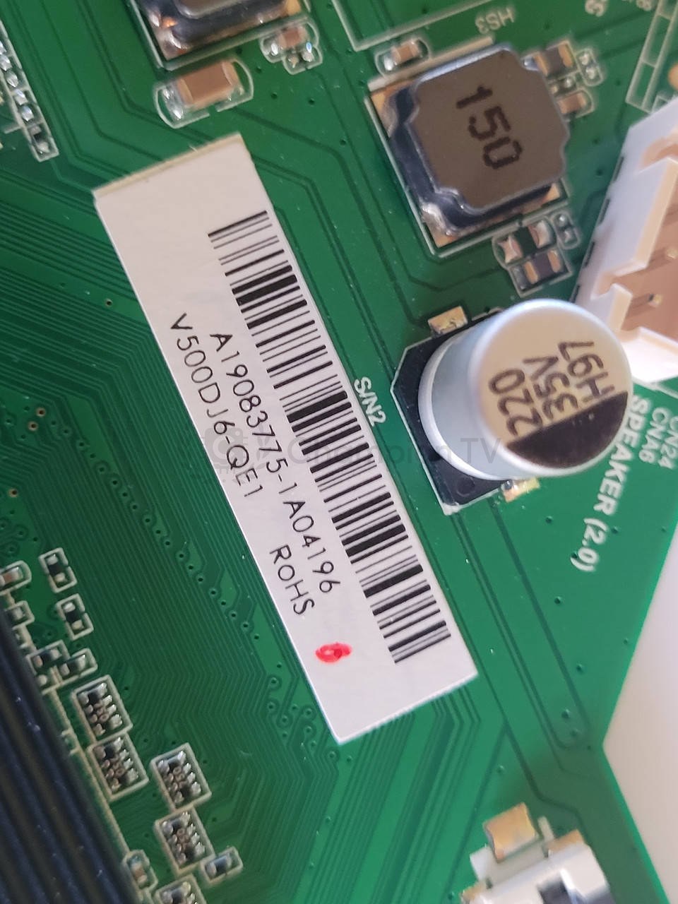 Системна плата Sharp LC-50UK7253E T.MS6886.705 50" mainboard, робочий стан