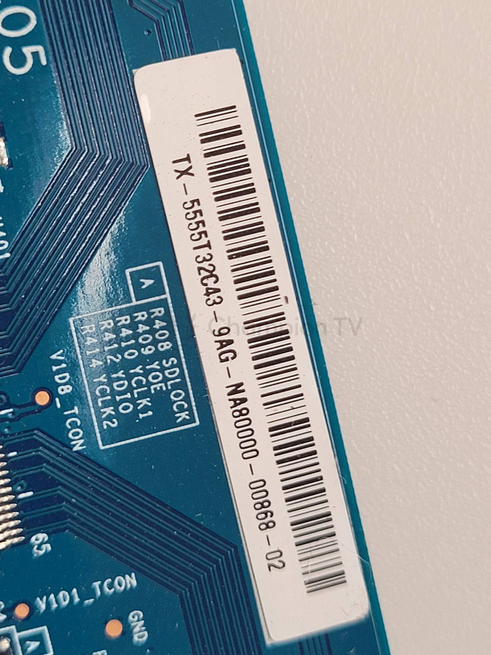 T-con тикон AUO TX-5555T32C43-9AG 65T52-C05 для Samsung K56 / K52 (65") плата матриці, нова
