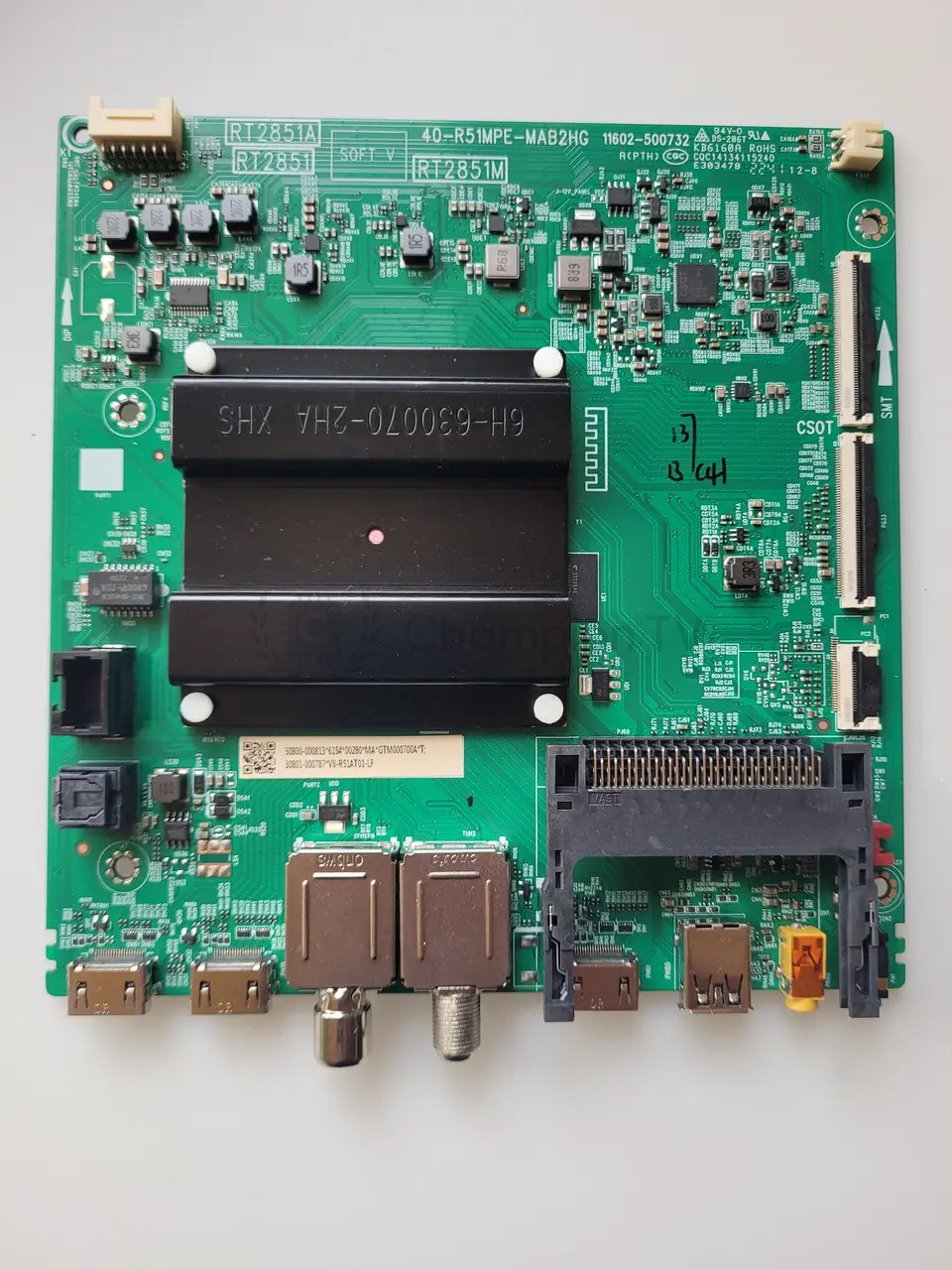 Системна плата TCL 40-R51MPE-MAB2HG 11602-500732 для 55P638X1/65P638K, Новий