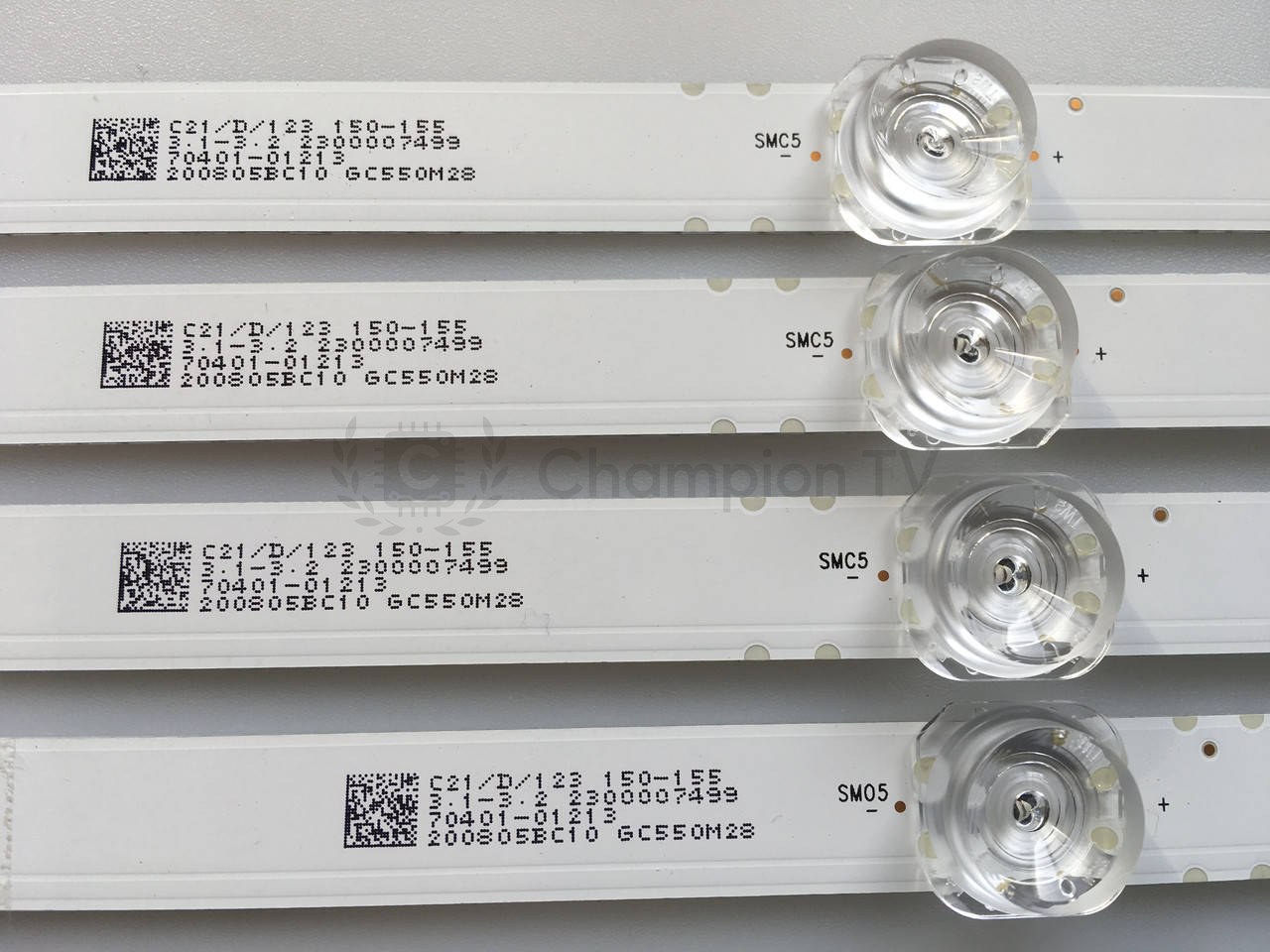 Ergo LED-підсвітка 8066-A0 для GC55D10-ZC66AG-06 55 дюймів комплект 4 шт, новий