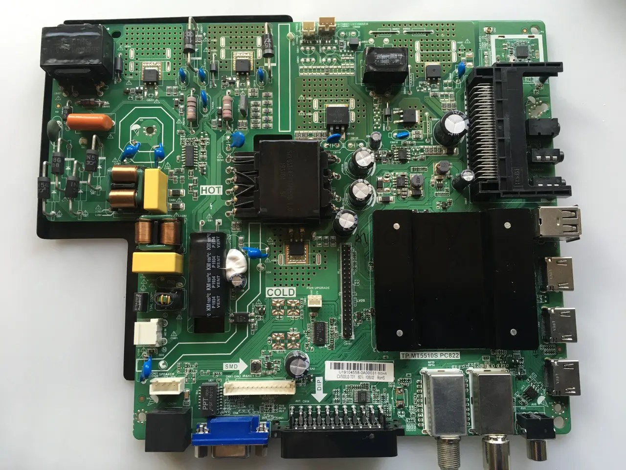 Системна плата CVTE TP.MT5510S.PC822 для DEX LE5070 50 дюйм mainboard, новий