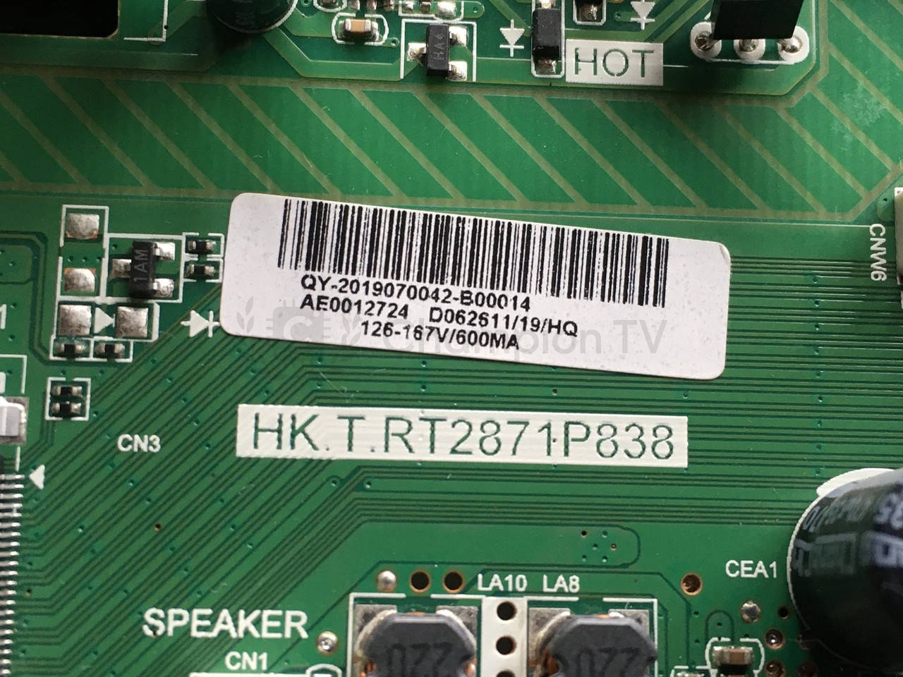 Системна плата BBK 43/55LEX HK.T.RT2871P838 mainboard, новий