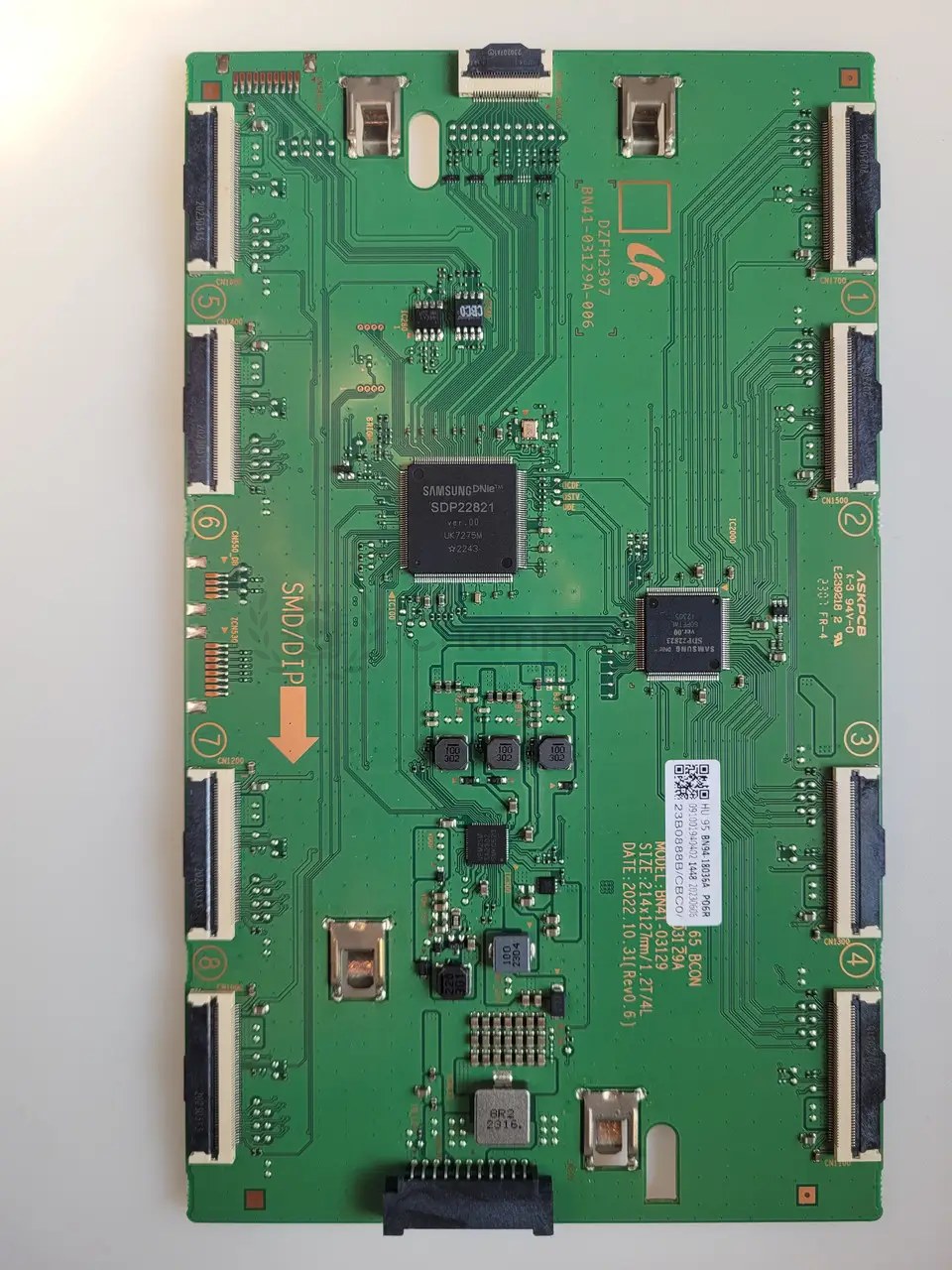 T-con тикон Samsung BN94-18036A для QE65QN85CAT (65 дюйм) плата матриці, перевірений