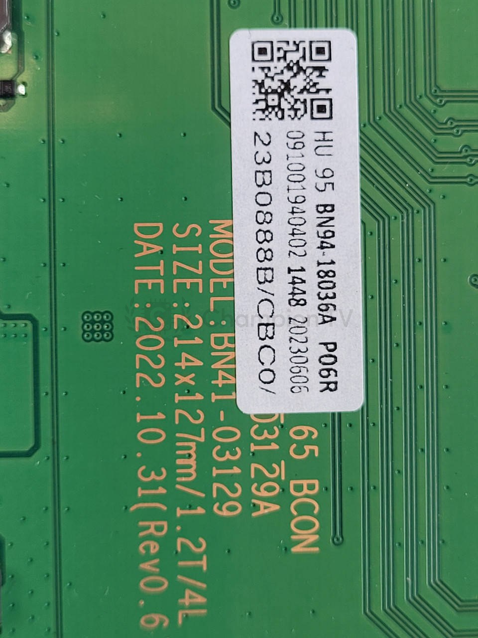 T-con тикон Samsung BN94-18036A для QE65QN85CAT (65 дюйм) плата матриці, перевірений