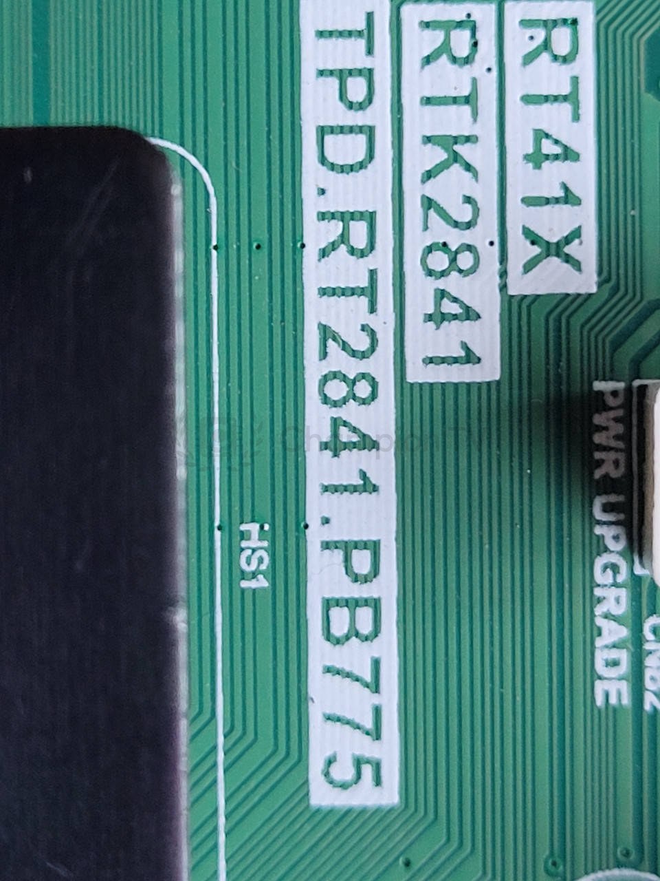 Системна плата TCL 32F510B TPD.RT2841.PB775 RTK2841 mainboard, новий