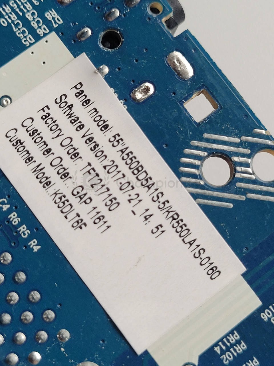 Системна плата TD Systems K55DLT6F CV9203H-A50 55 дюйм mainboard, новий