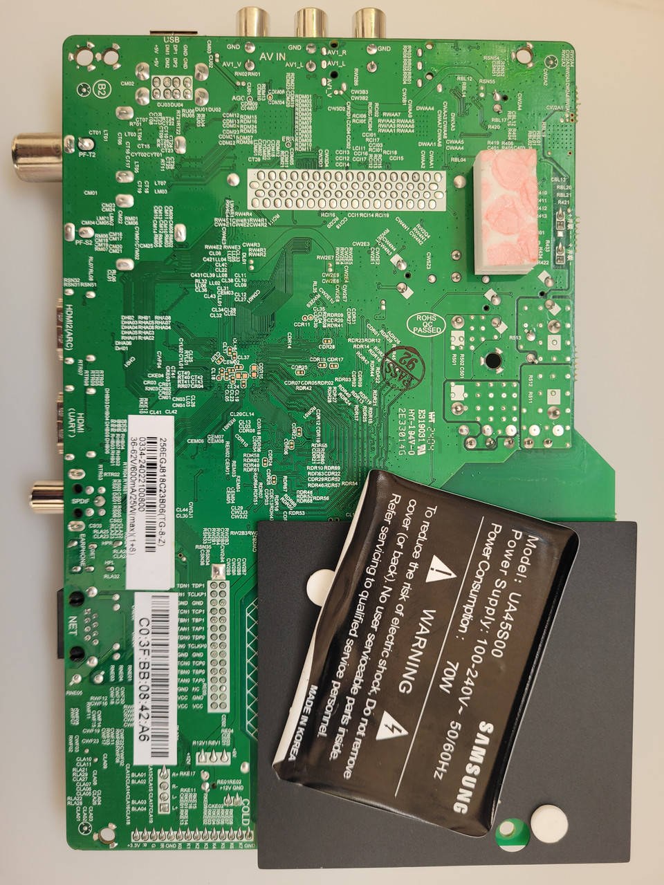 Системна плата Samsung UA45S00 45 дюйм ZP.256E.818R00 mainboard, новий