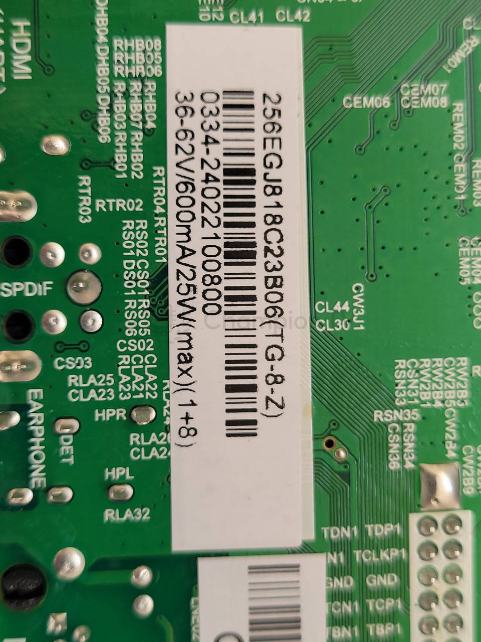 Системна плата Samsung UA45S00 45 дюйм ZP.256E.818R00 mainboard, новий