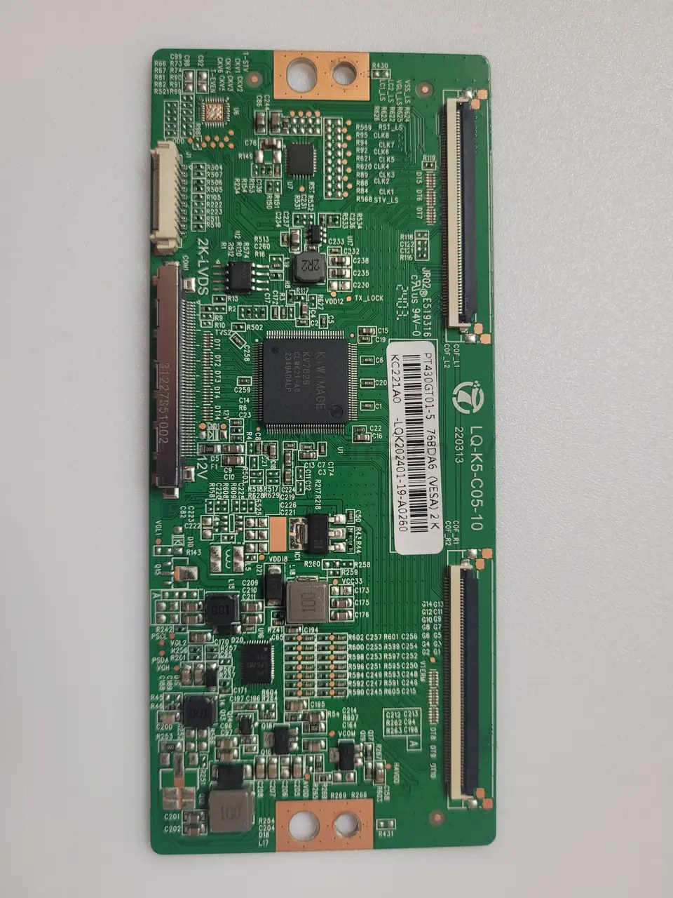 T-con тикон Westinghouse PT430GT01-5 для WR50UT4212 (50") плата матриці, новий