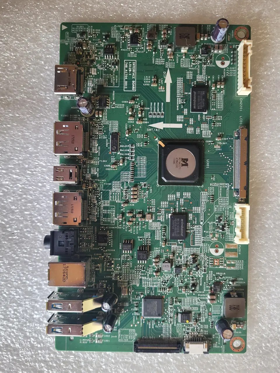 Системна плата Kivi 43UK30G 1010153576-00111 mainboard 43", нова, гарантія