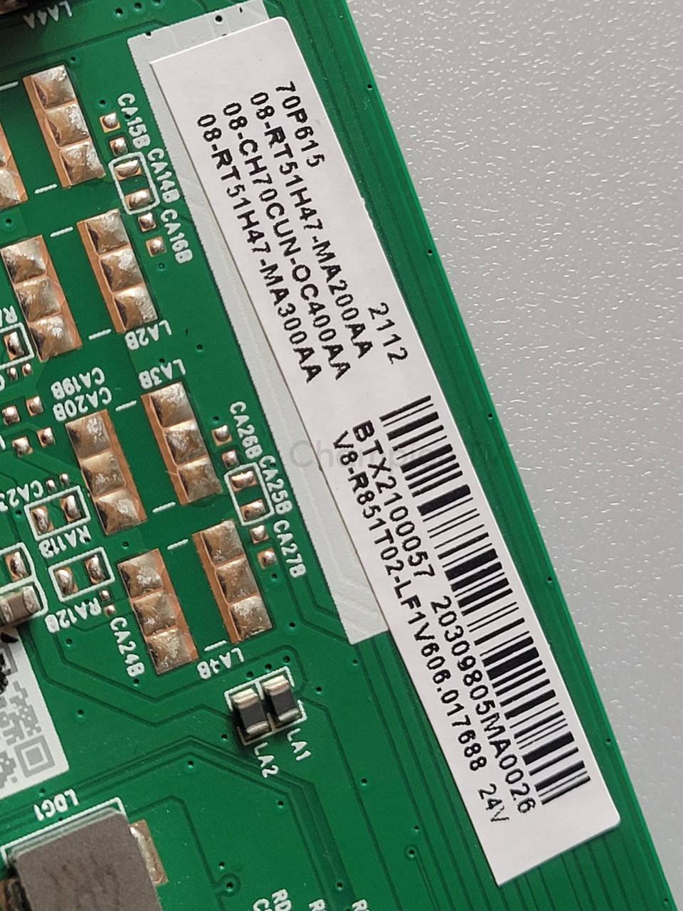 Системна плата TCL 70P615 40-R51H3-MAC2HG R51H 70 дюйм mainboard, новий