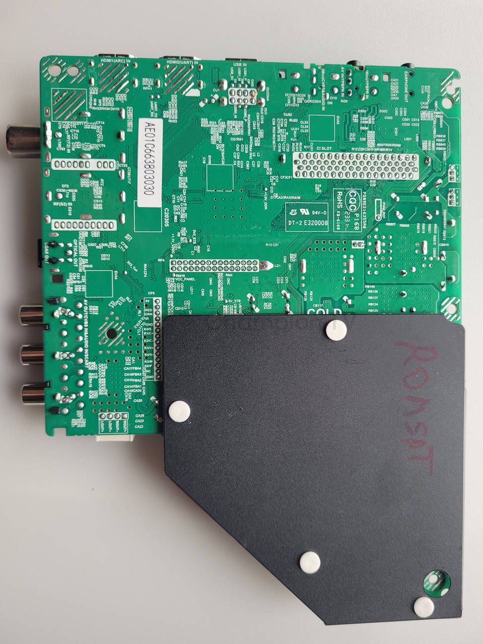 Системна плата ROMSAT 32" TP.MS3663S.PB803 mainboard матриця, новий