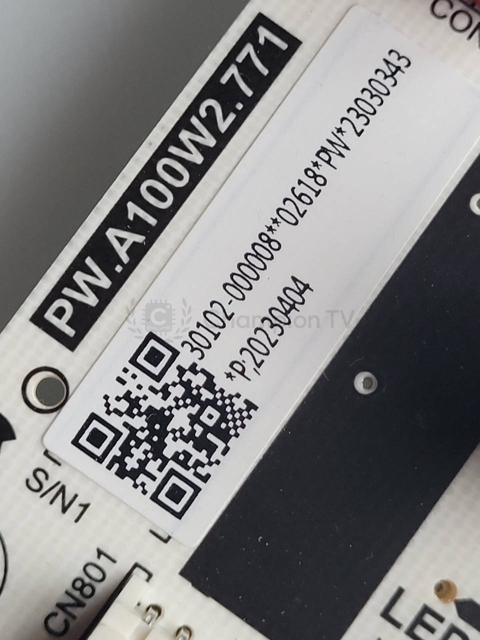 Блок живлення TCL PW.A100W2.771 50P635 50" PSU, новий