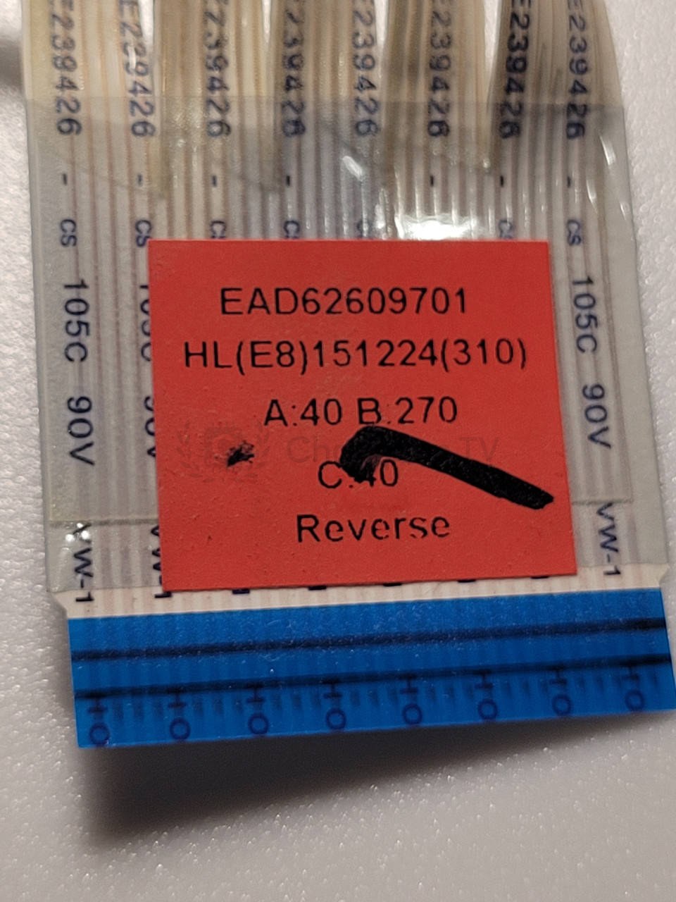 Шлейф LVDS LG EAD62609701 для 32" телевізорів (матриці), вживаний