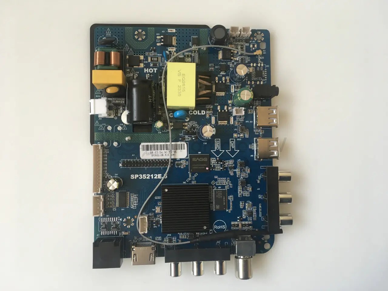 Системна плата Samsung 32" SP35212E.5 HX3205 mainboard, новий