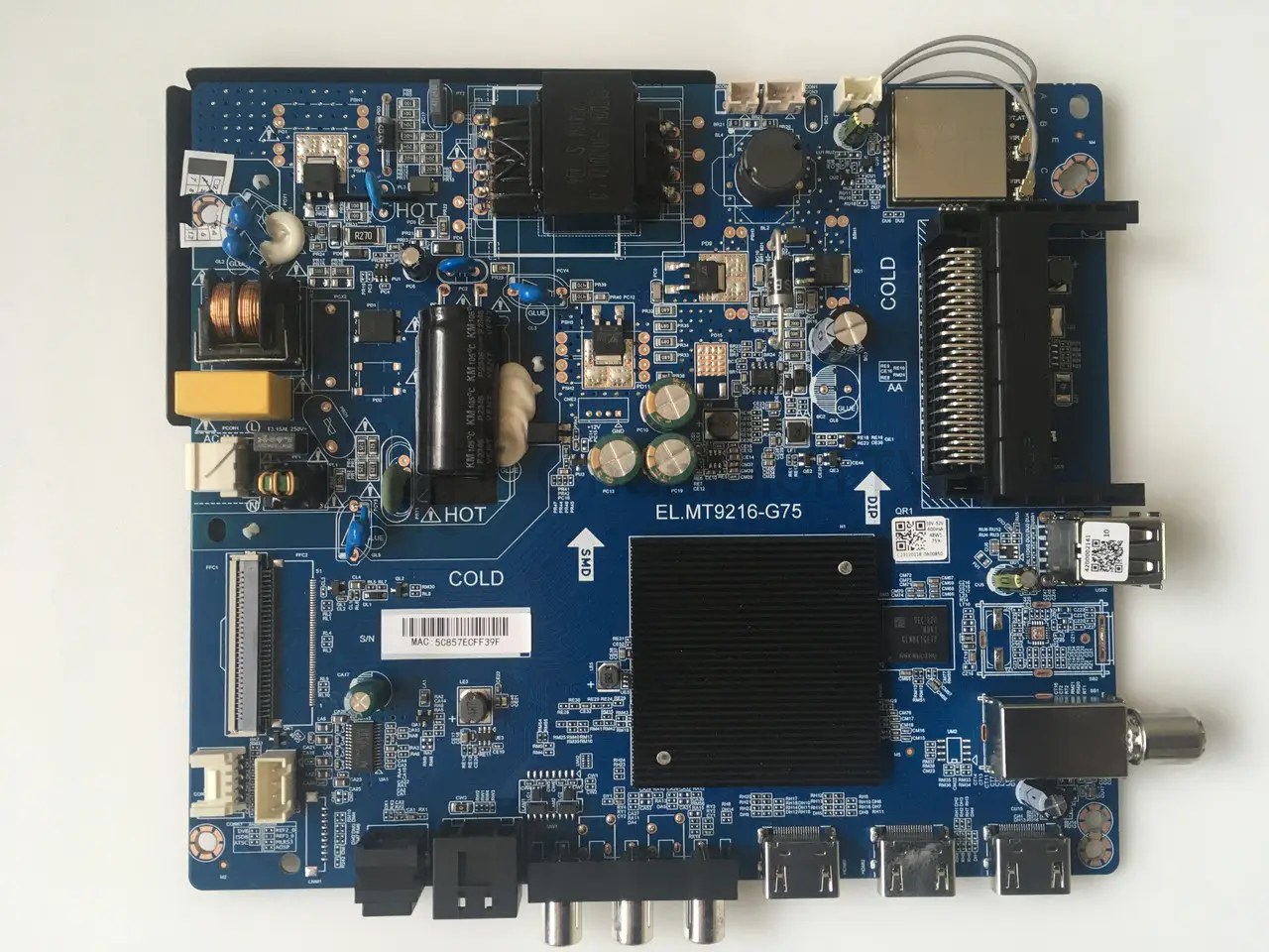 Системна плата Hisense 32A4HA EL.MT9216-G75 31.5 дюйм mainboard, новий
