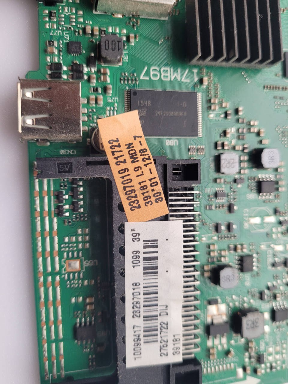 Системна плата TELEFUNKEN D39F272N3CW 17MB97 39 дюйм mainboard, новий