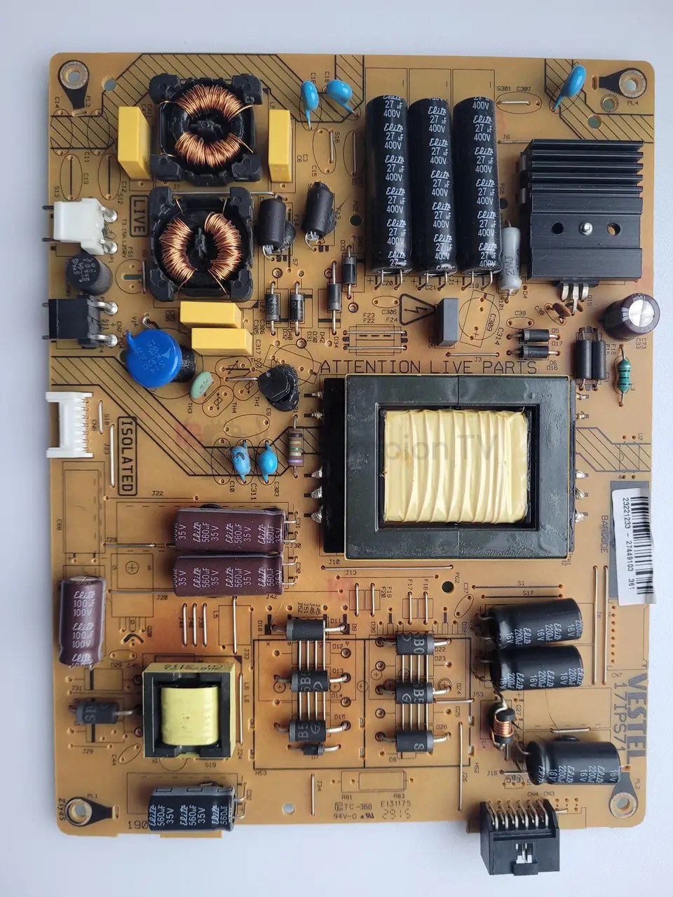 Блок живлення Panasonic 17IPS71 для TX-39CW304 39" PSU, бу
