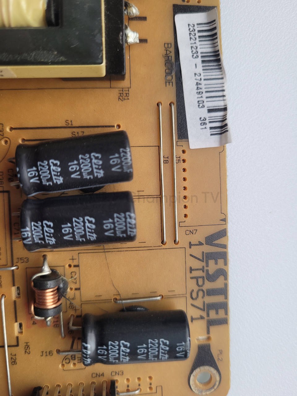 Блок живлення Panasonic 17IPS71 для TX-39CW304 39" PSU, бу