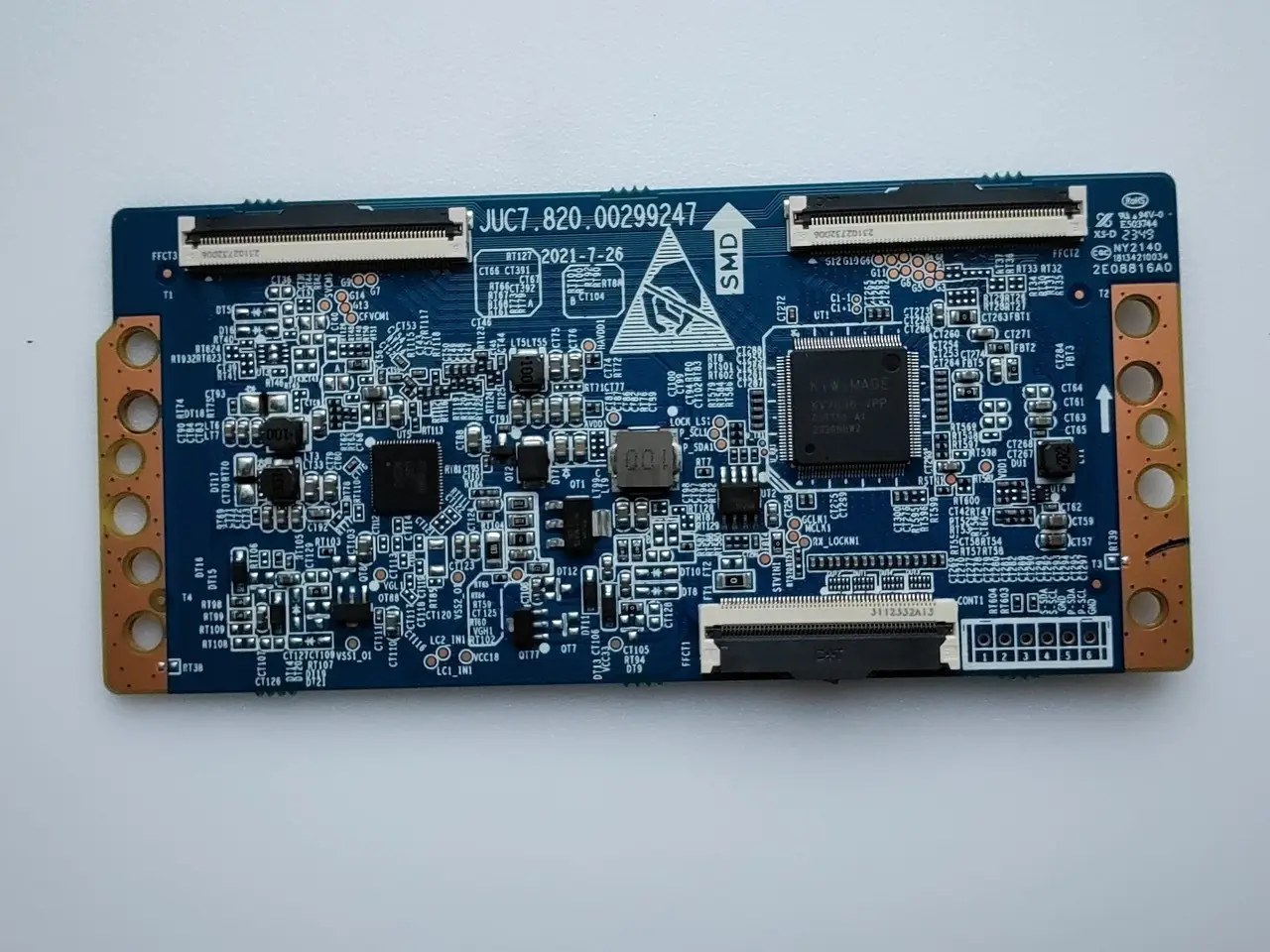 T-con тикон SMD JUC7.820.00299247 для TCL 55C655 (55") плата матриці, демонтовано