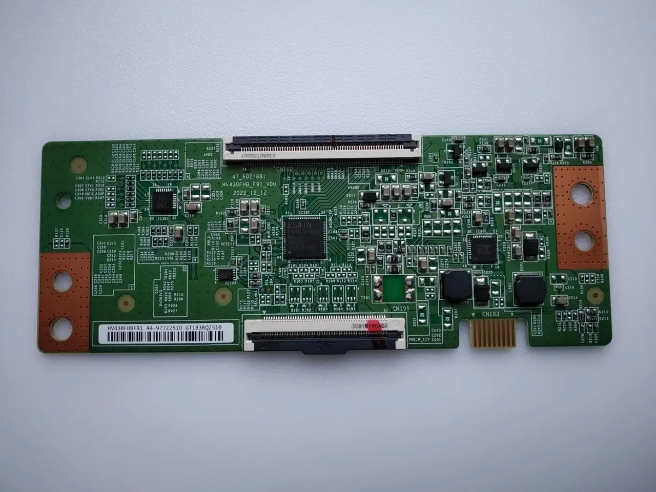 T-con тикон Akai HV430FHBF91 (44-9772510) для 55" телевізорів, плата матриці