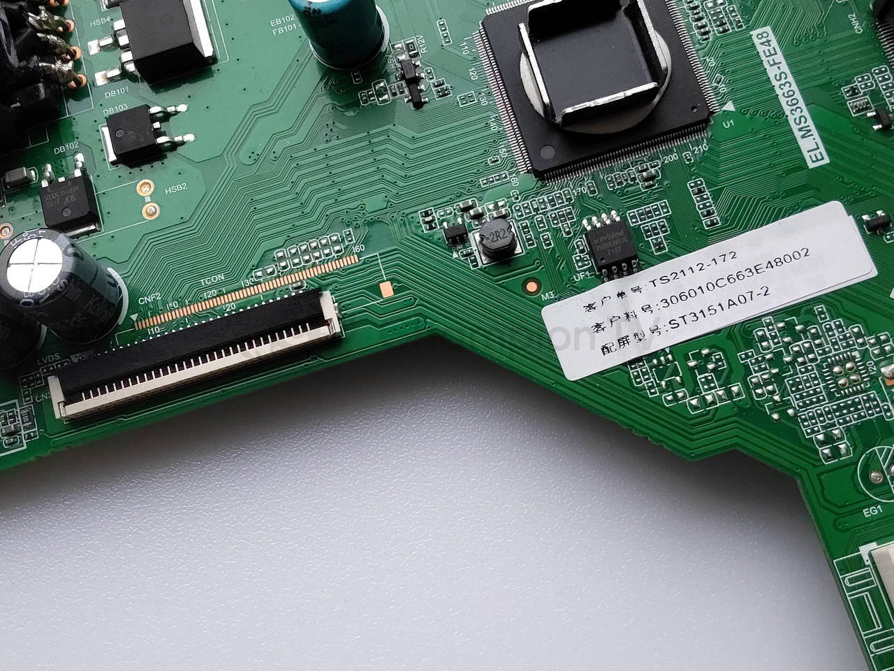 Системна плата телевізора Selecline EL.MS3663S-FE48 mainboard, новий