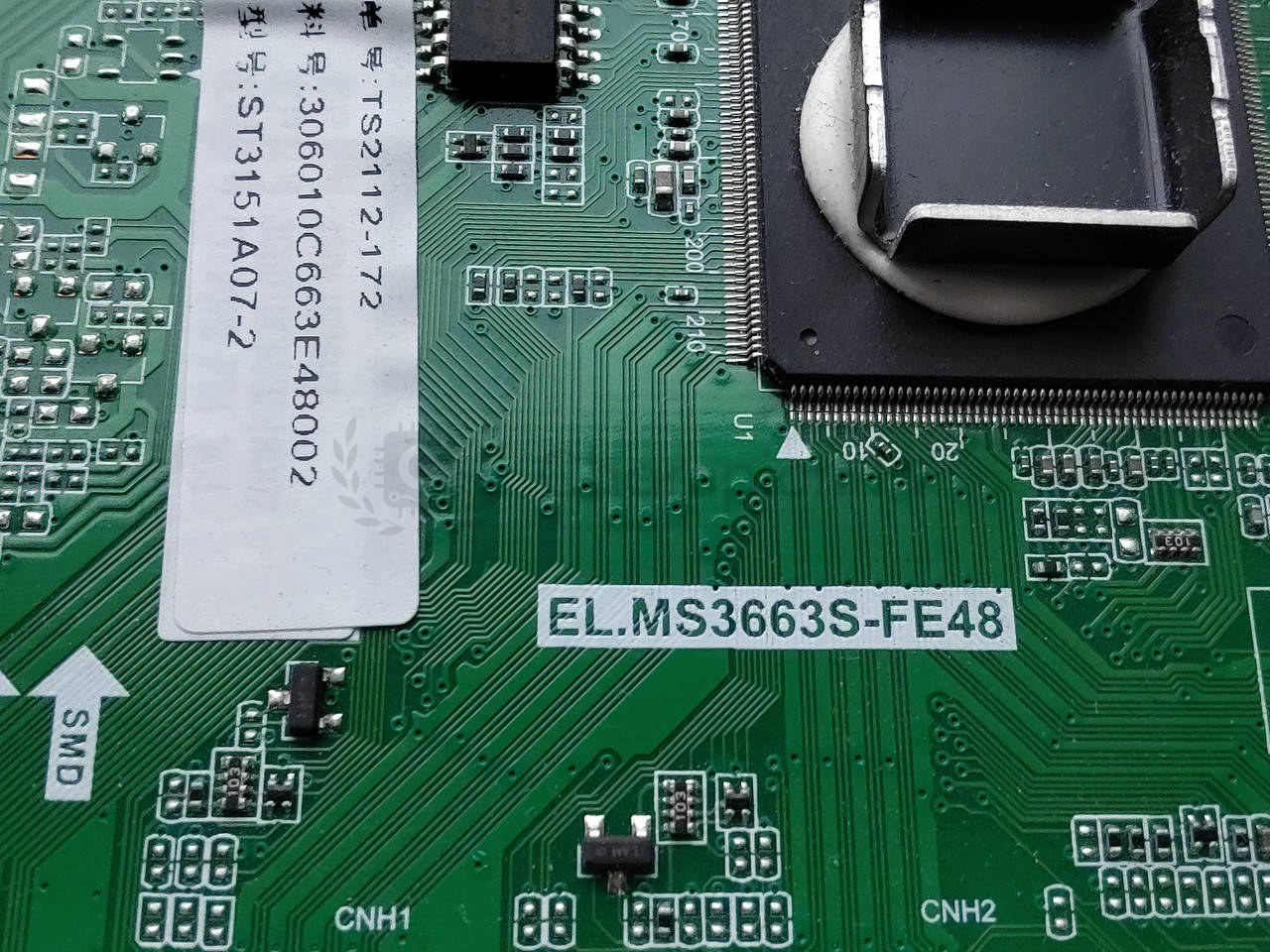 Системна плата телевізора Selecline EL.MS3663S-FE48 mainboard, новий