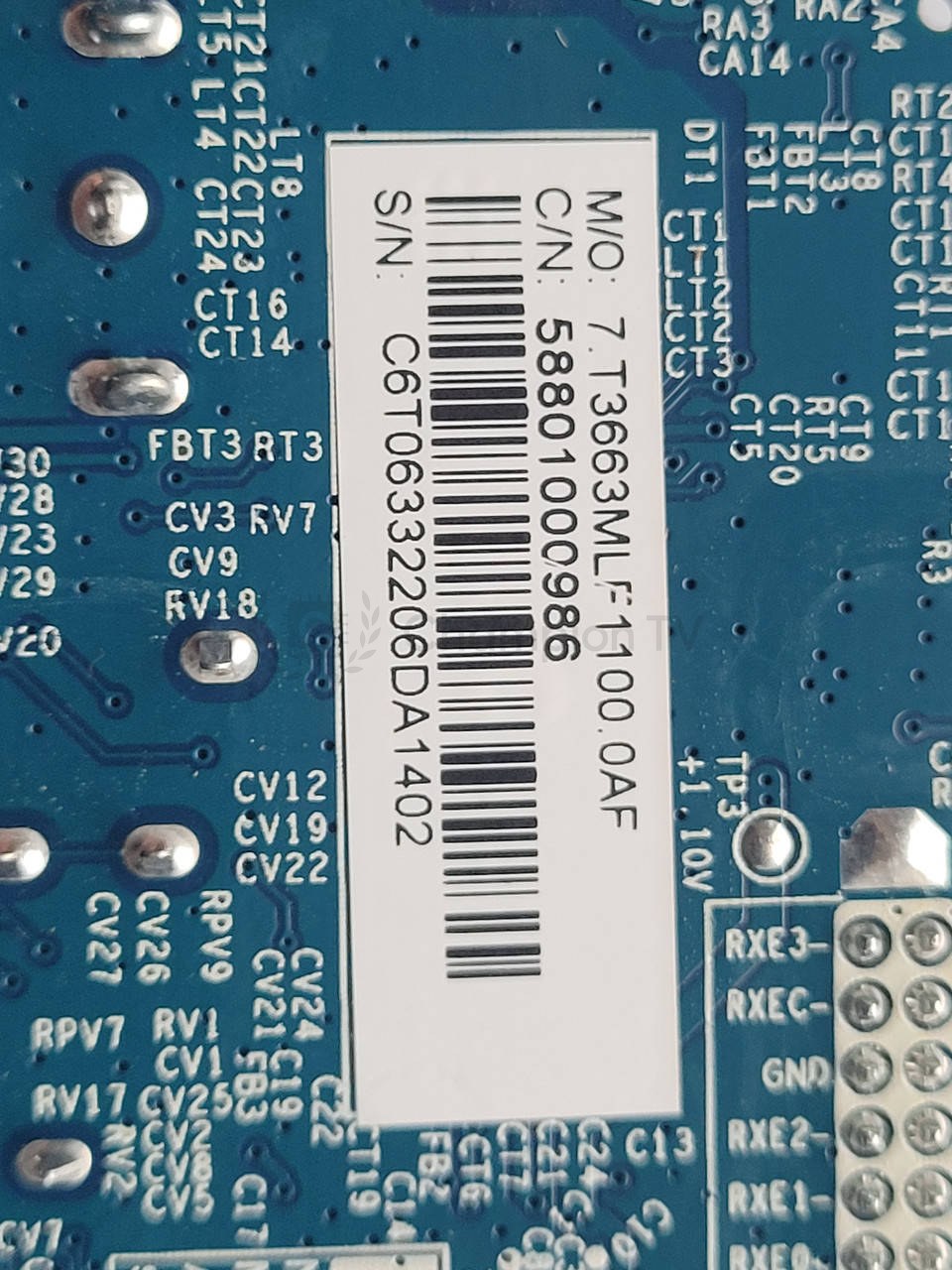 Системна плата Samsung CV3663ML-F 7.T3663MLF1100 24 дюйма mainboard kit новий