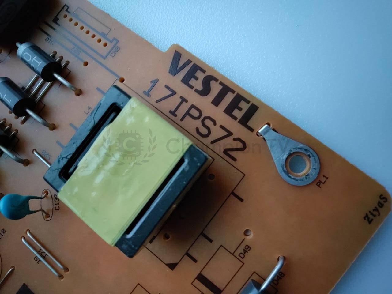 Блок живлення VESTEL 17IPS72 23512192 для TOSHIBA 55UA2B63DB 55" PSU, новий