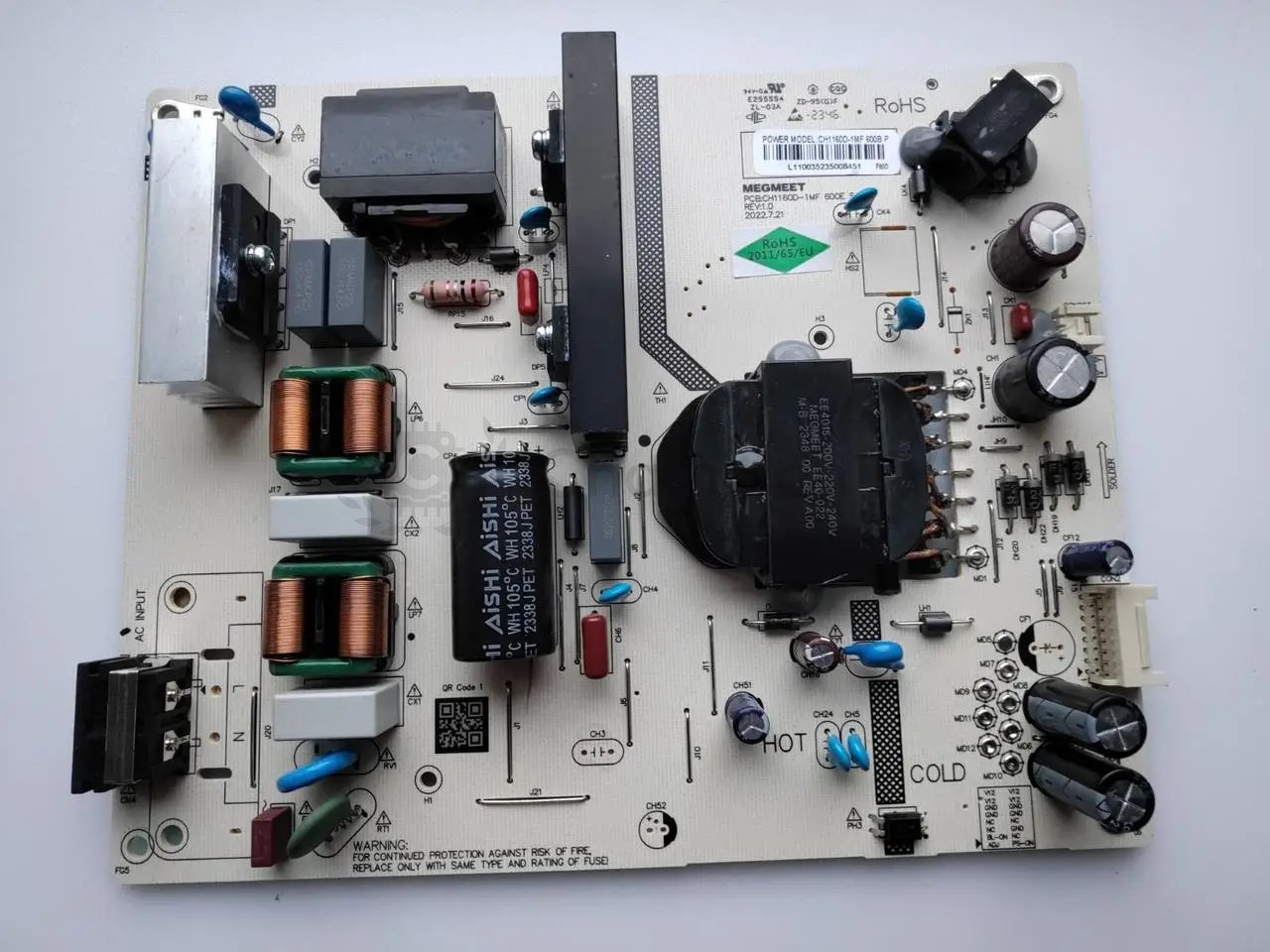 Блок живлення ONN CH1160D-1MF 600B P PSU, новий