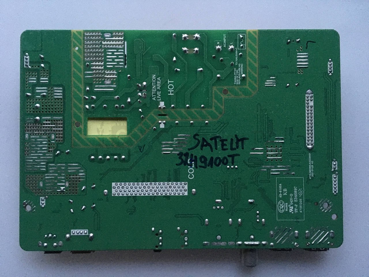 Системна плата Satellite 32H9100T P00211200711 32 дюйм mainboard