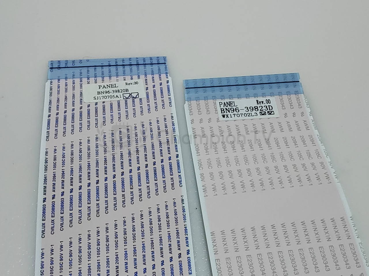 Шлейф LVDS T-con 96pin BN96-39820B SJ170705A1 Rev.00 BN96-39823D WX170702L3 Rev.00