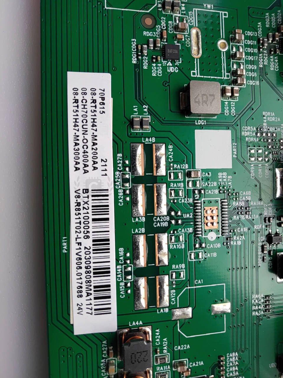 Системна плата TCL 70P615 40-RT51H3-MAC2HG, новий